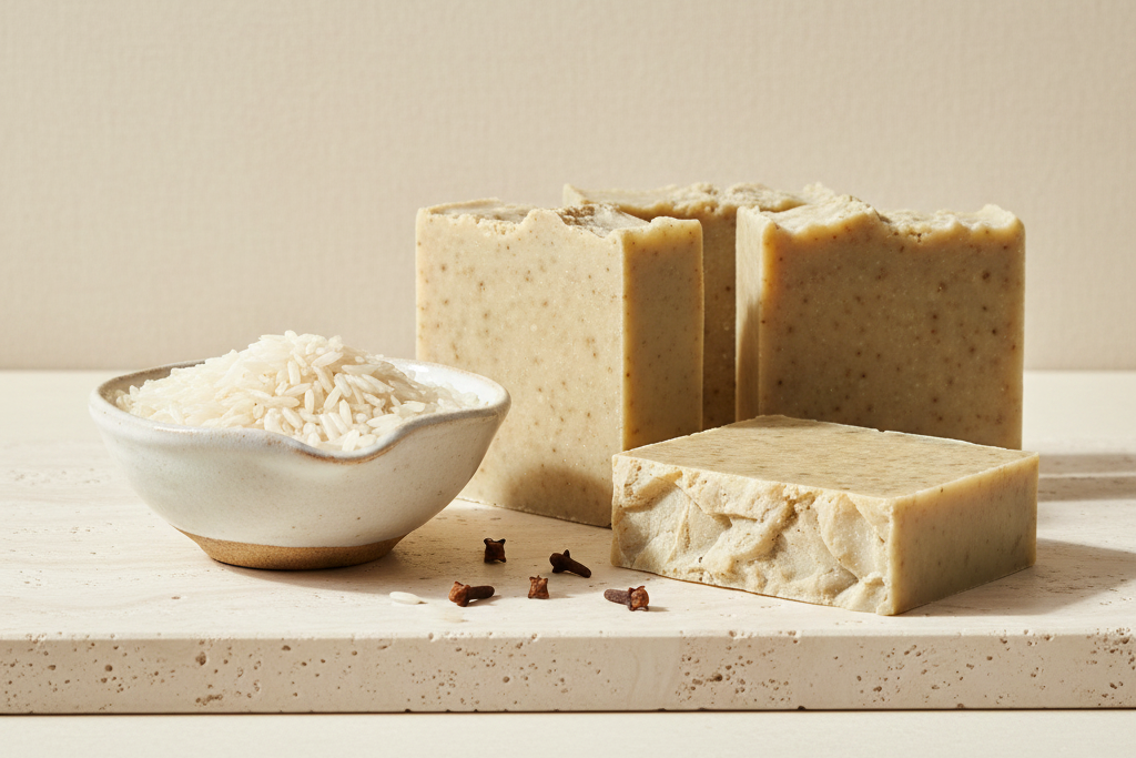 Cloves & Rice Shampoo Bar