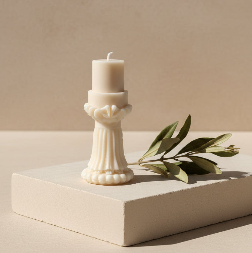 Roman Pillar Candle