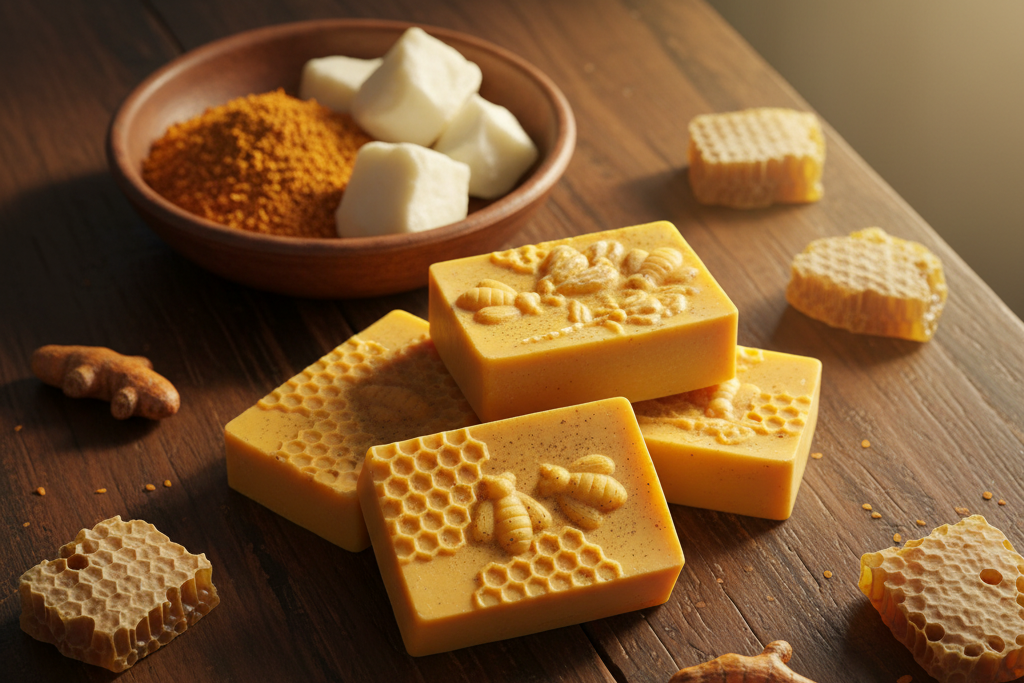 Turmeric, Cinnamon & Orange Soap